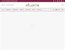 Tablet Screenshot of kollecta.com